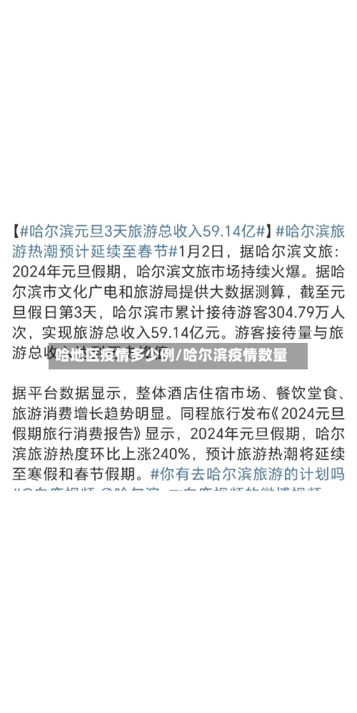 哈地区疫情多少例/哈尔滨疫情数量-第1张图片