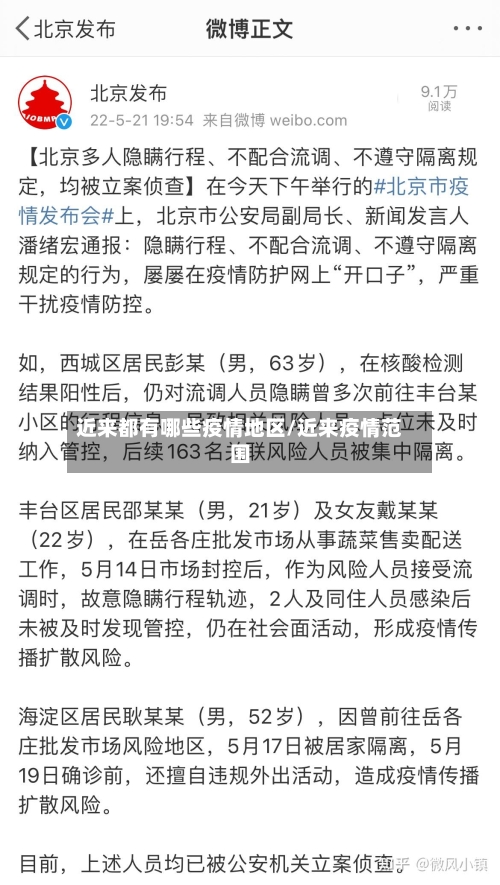 近来都有哪些疫情地区/近来疫情范围-第3张图片