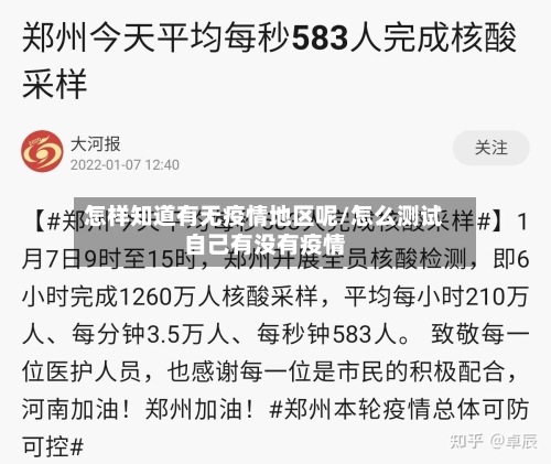 怎样知道有无疫情地区呢/怎么测试自己有没有疫情-第1张图片