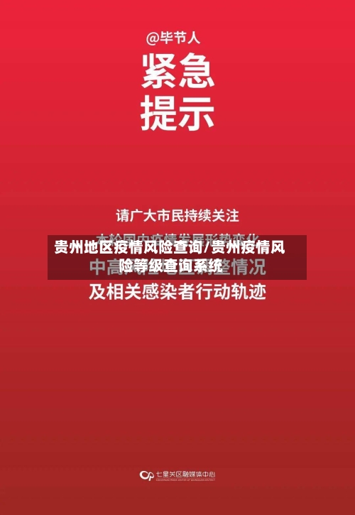 贵州地区疫情风险查询/贵州疫情风险等级查询系统-第1张图片