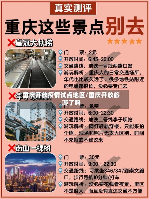 重庆开放疫情试点地区/重庆开放旅游了吗-第1张图片