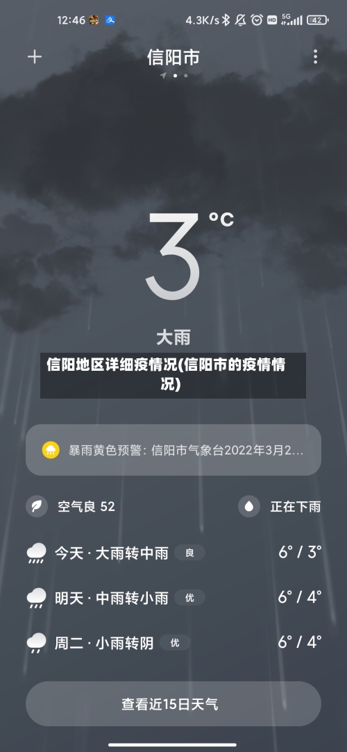 信阳地区详细疫情况(信阳市的疫情情况)-第1张图片