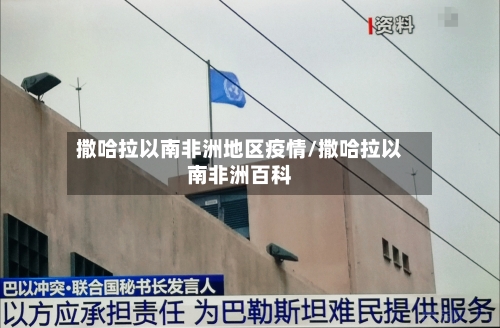 撒哈拉以南非洲地区疫情/撒哈拉以南非洲百科-第1张图片