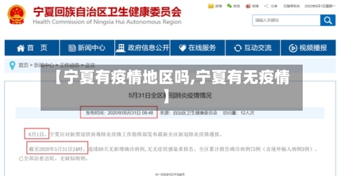 【宁夏有疫情地区吗,宁夏有无疫情】-第1张图片