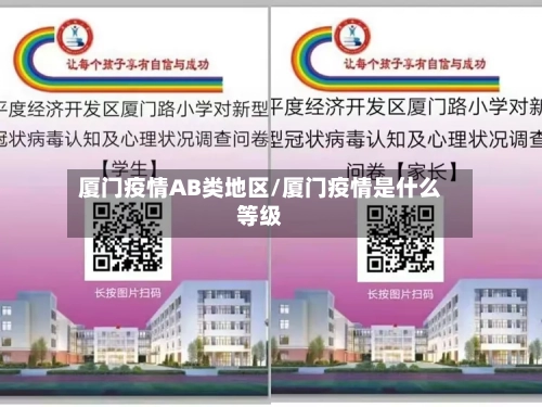 厦门疫情AB类地区/厦门疫情是什么等级-第2张图片