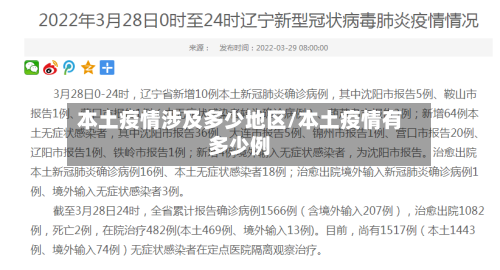 本土疫情涉及多少地区/本土疫情有多少例-第1张图片