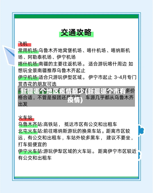 新疆哪个地区疫情最少(新疆哪个市有疫情)-第1张图片