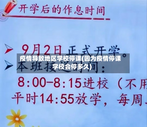 疫情导致地区学校停课(因为疫情停课学校会停多久)-第2张图片